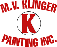 M.V. Klinger Painting Inc. logo