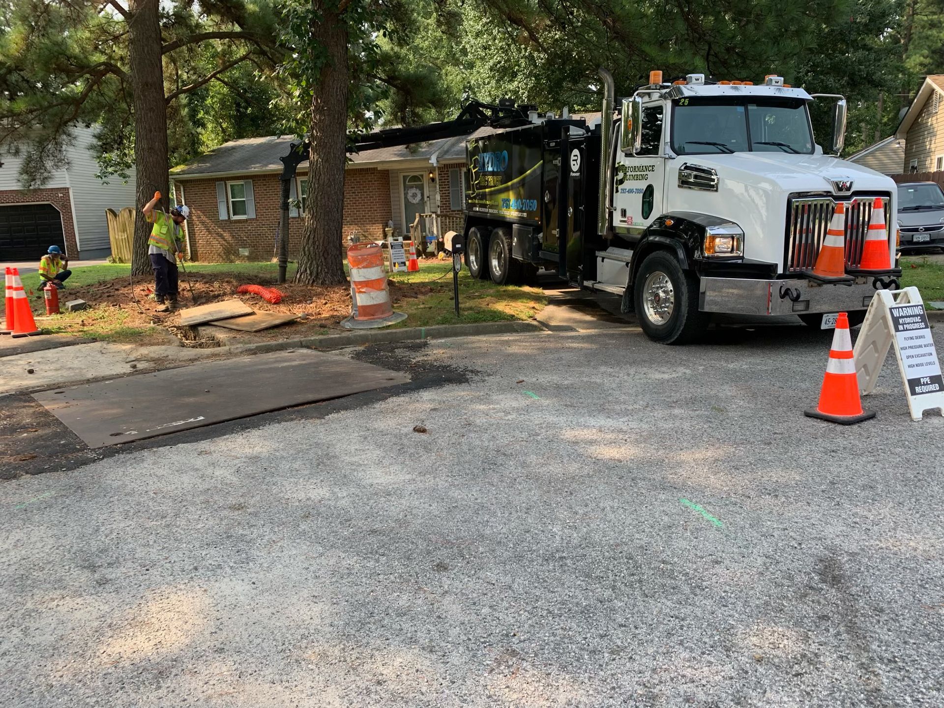 Hydrojetting service