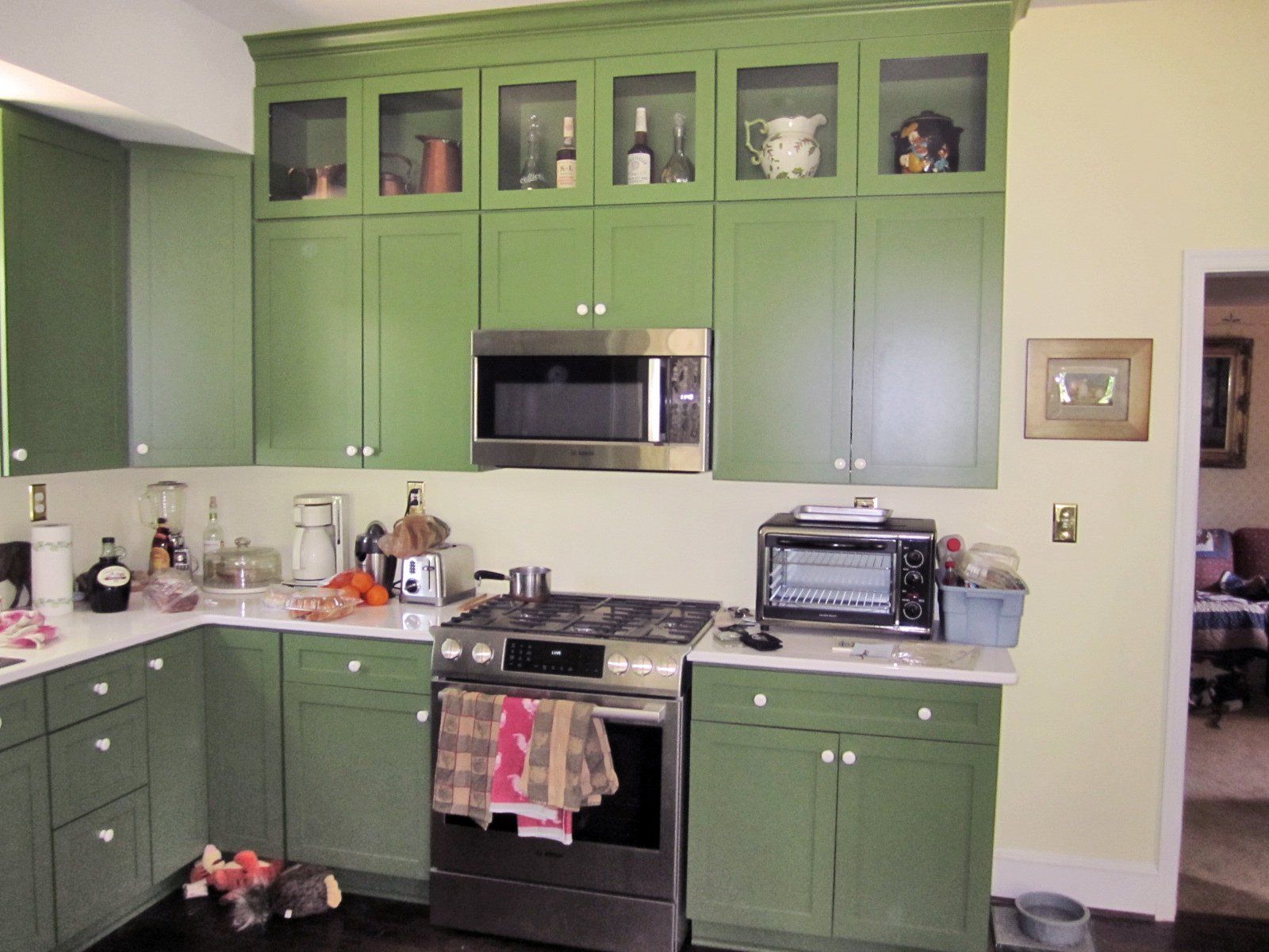 Kitchen cabinets and countertops
