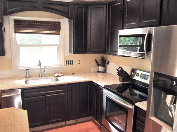 Kitchen cabinets and countertops