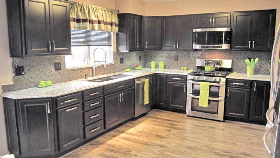Beautiful kitchen cabinets and countertops
