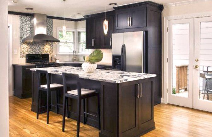 Kitchen cabinets and countertops