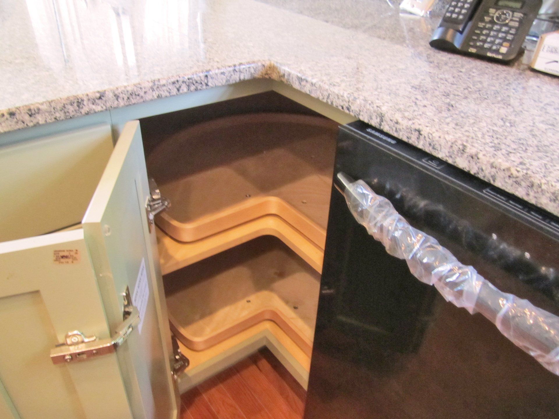 Countertops and cabinets