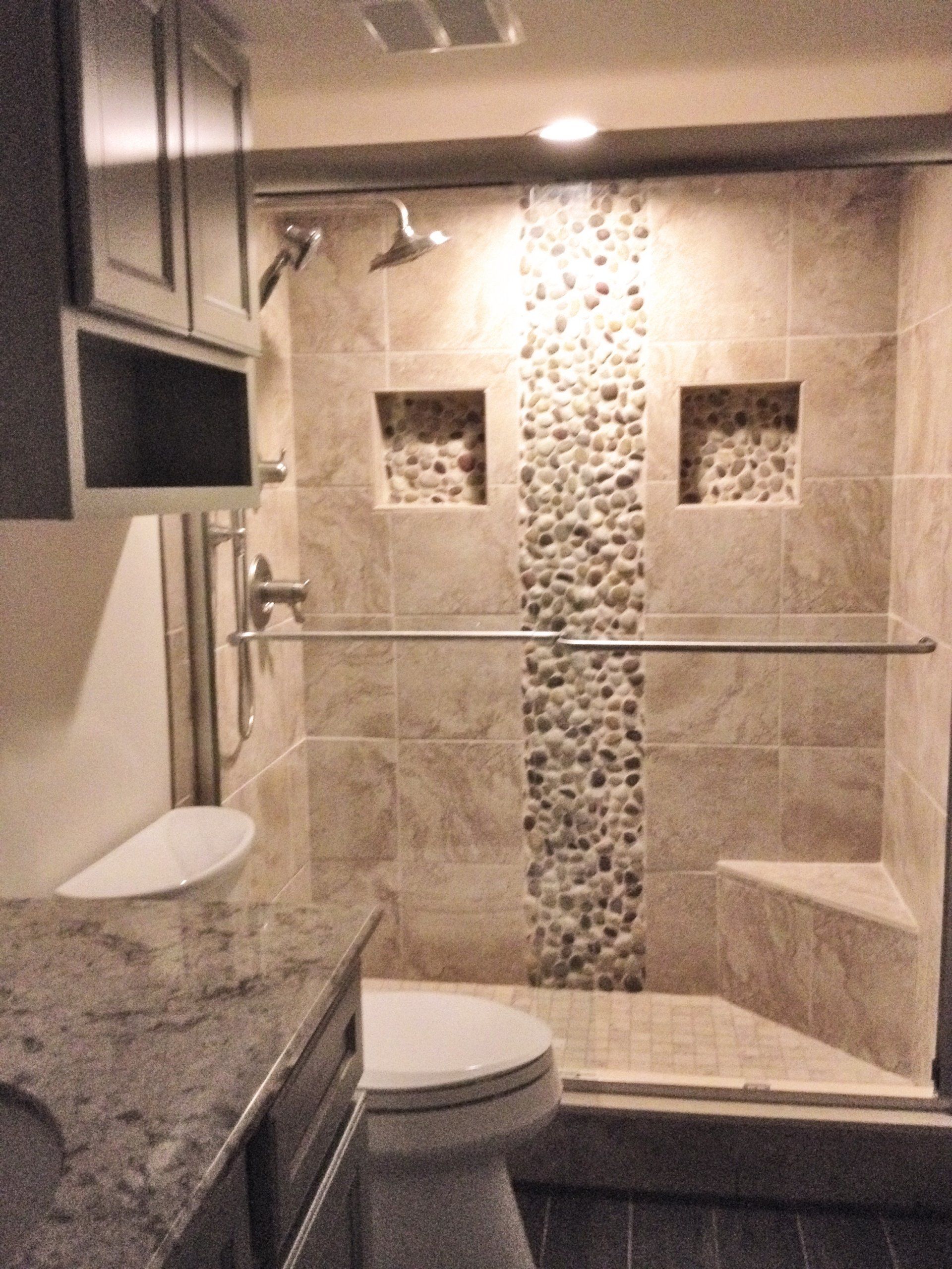 Beautiful shower walls