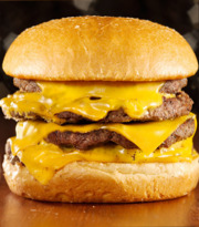 Burger with cheese