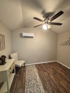 Room with a ceiling fan