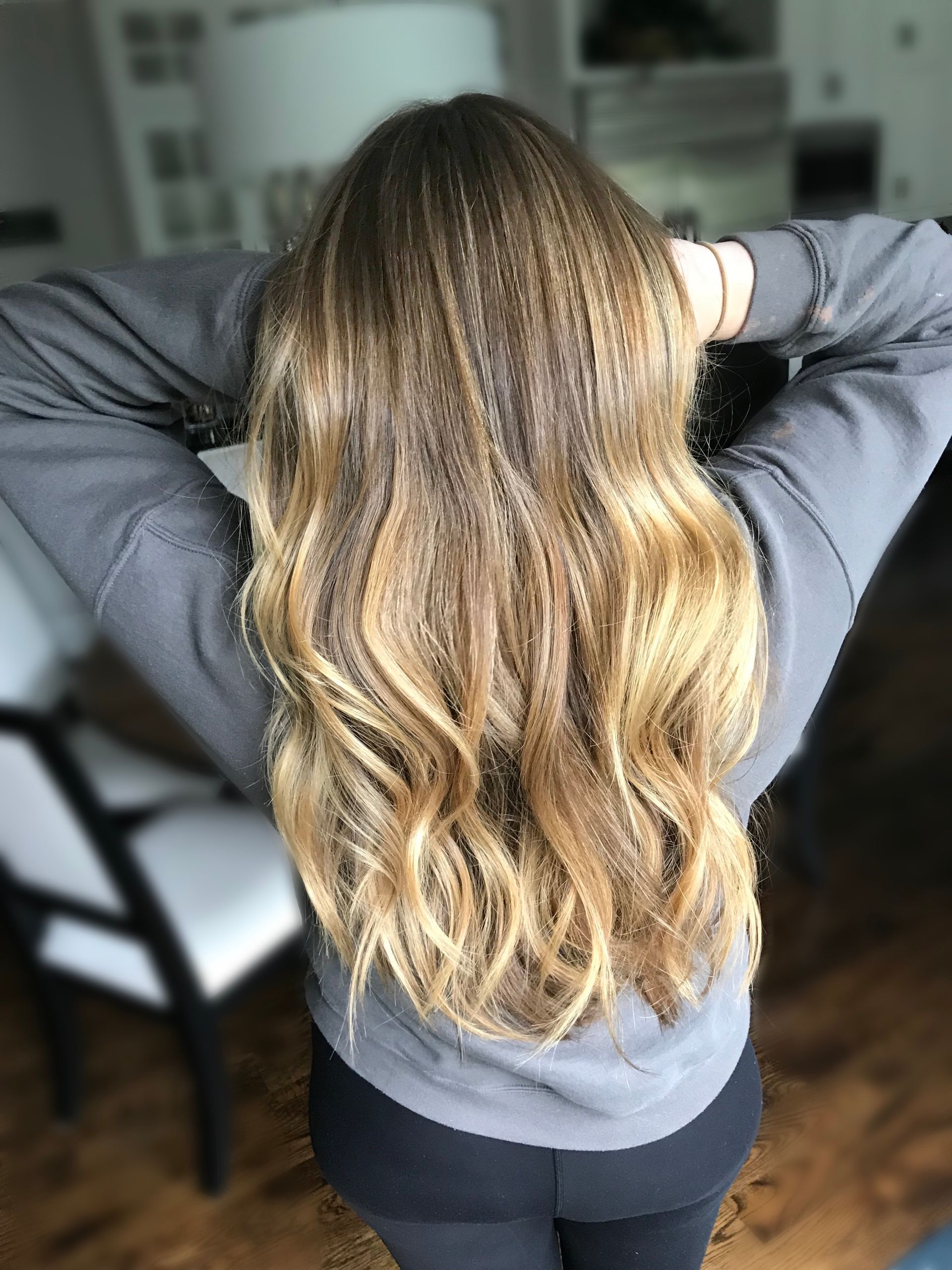 Balayage highlights