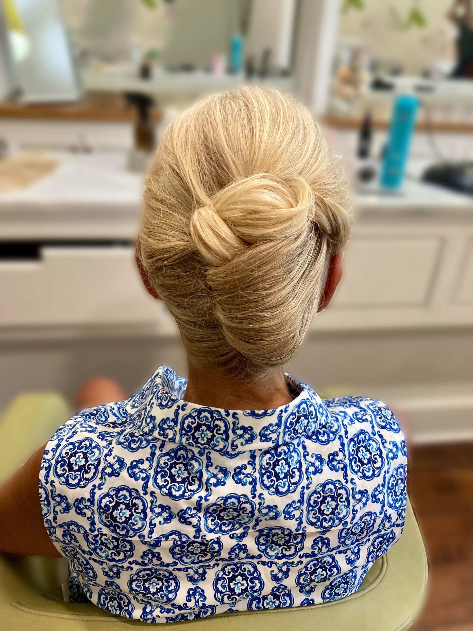 beautiful gentle young blond woman