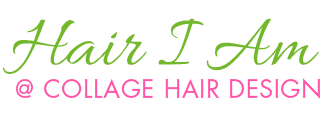 Hair I Am @ Collage Hair Design logo