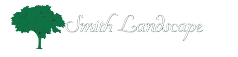 A logo for smith landscape landscape / masonry design & construction