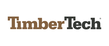 TimberTech logo in brown and gray text.