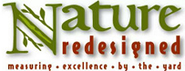Nature Redesigned Landscaping logo