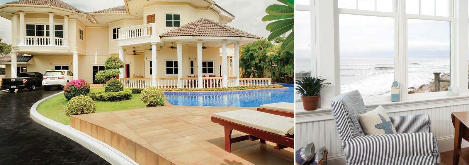 Collage photo of windows