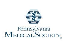 The pennsylvania medical society logo is on a white background.