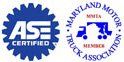 ASE-certified, Maryland Motor Truck Association Logos
