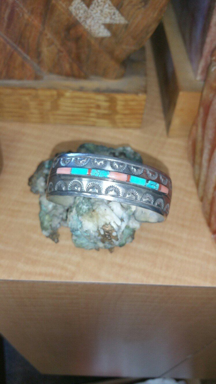 blue native american ring