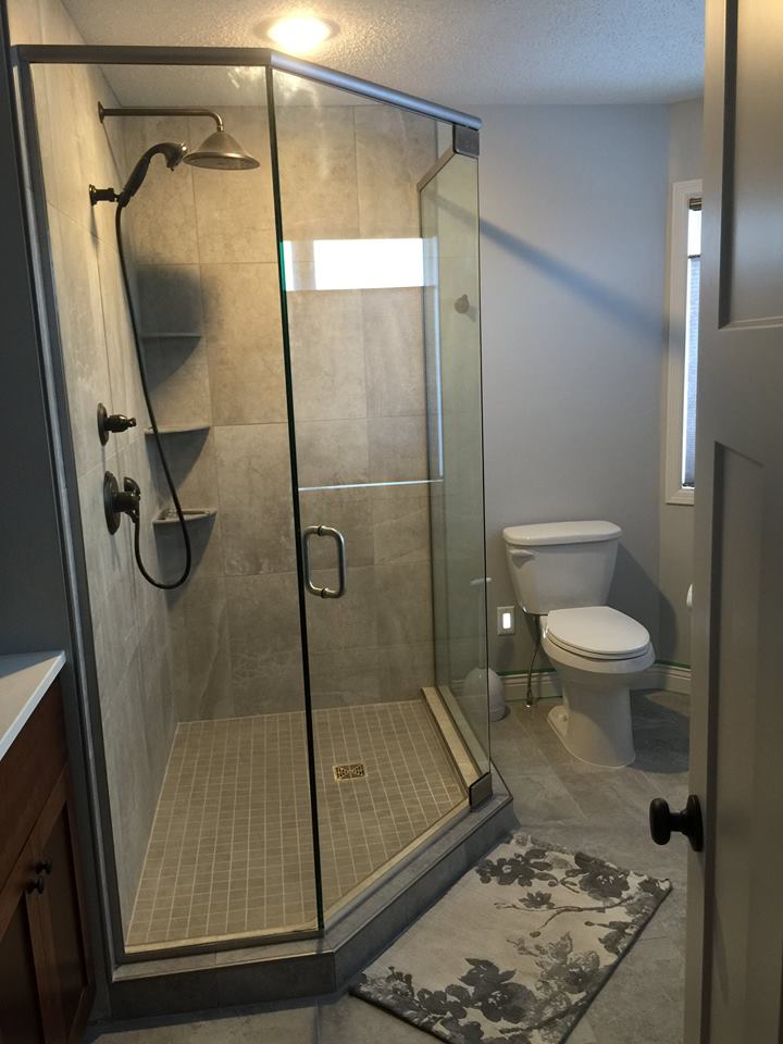 Bathroom remodeling project