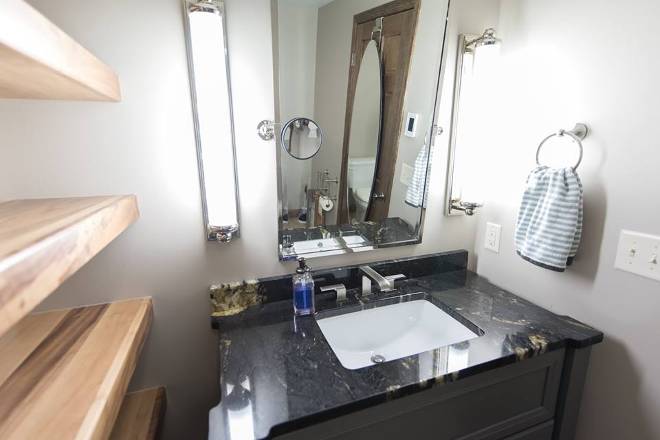 Bathroom remodeling project