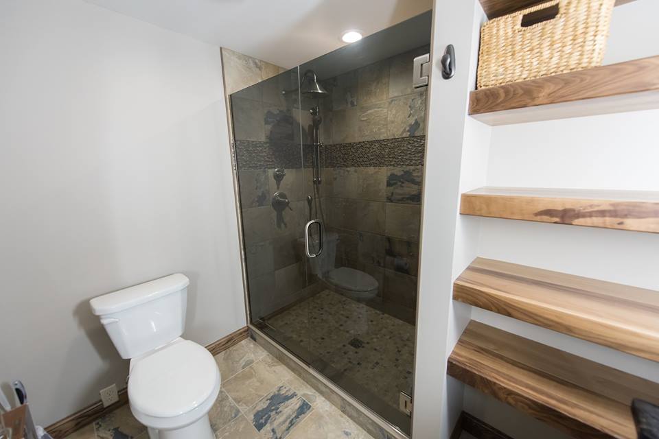 Bathroom remodeling project