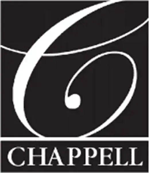 White stylized "C" over the word "CHAPPELL" in a black rectangle.