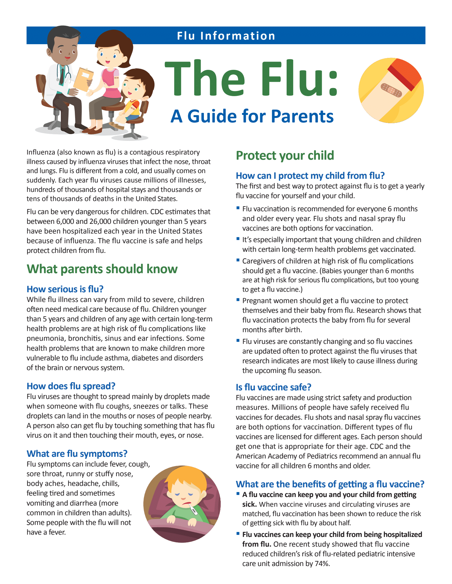 Flu Guide for Parents 2018