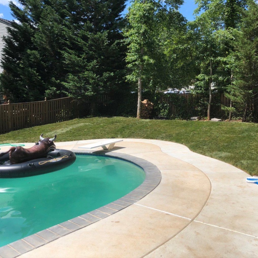 Pool installation after