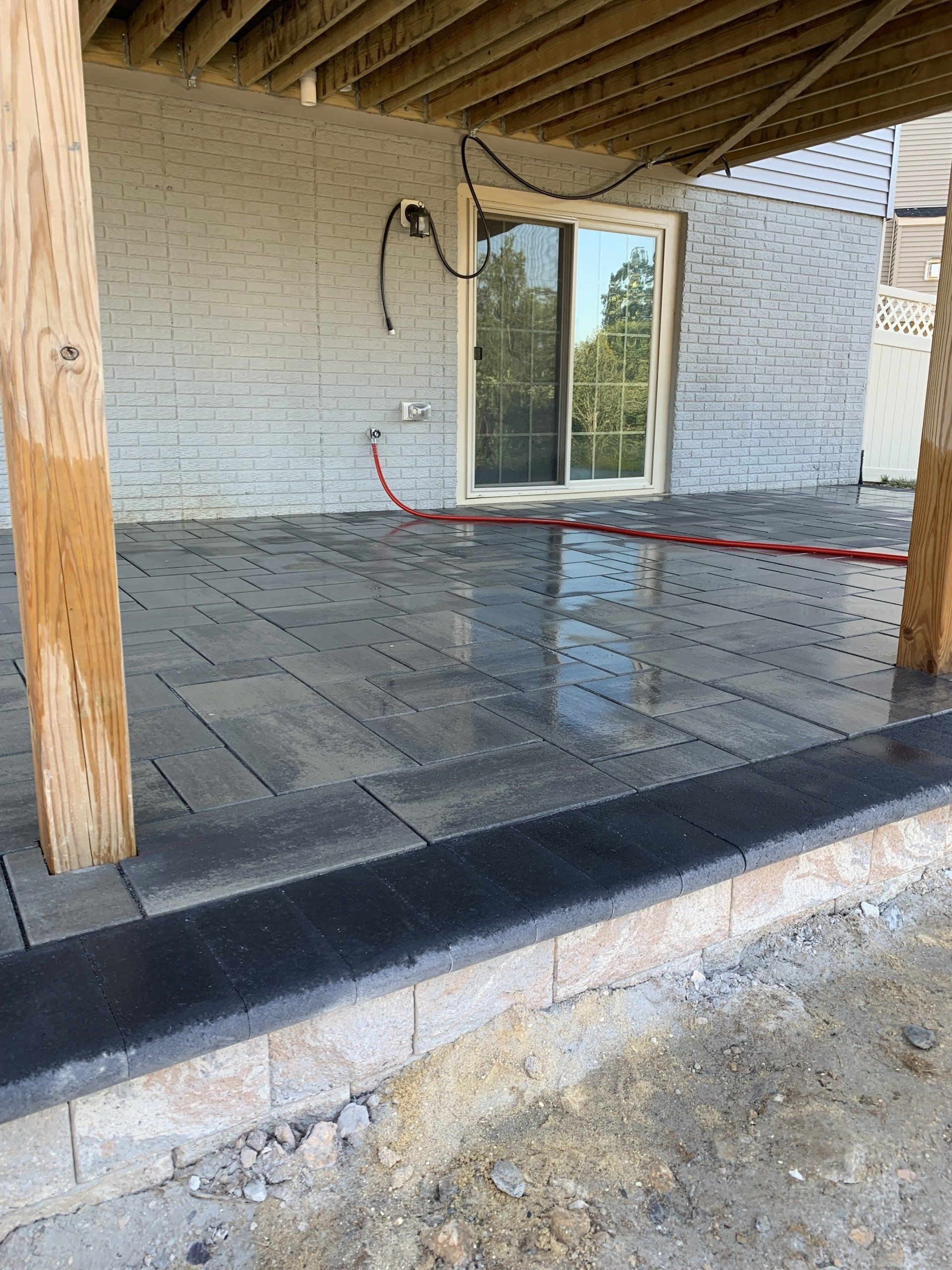 patio hardscape design