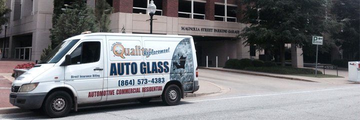 Quality Auto Glass service van
