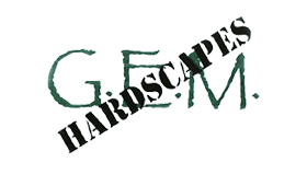 G.E.M hardscapes logo