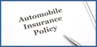Auto insurance documents.