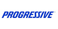Progressive logo in blue text on a white background.