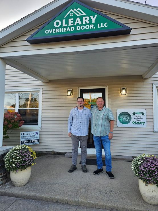 O'Leary Overhead Door Owners Dan Sr. and Dan Jr.