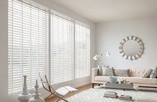 Living room blinds