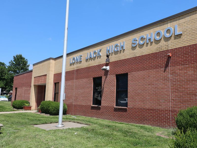 A brick school building with 
