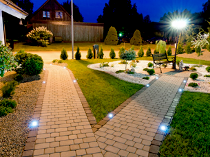 Landscape residential lighting