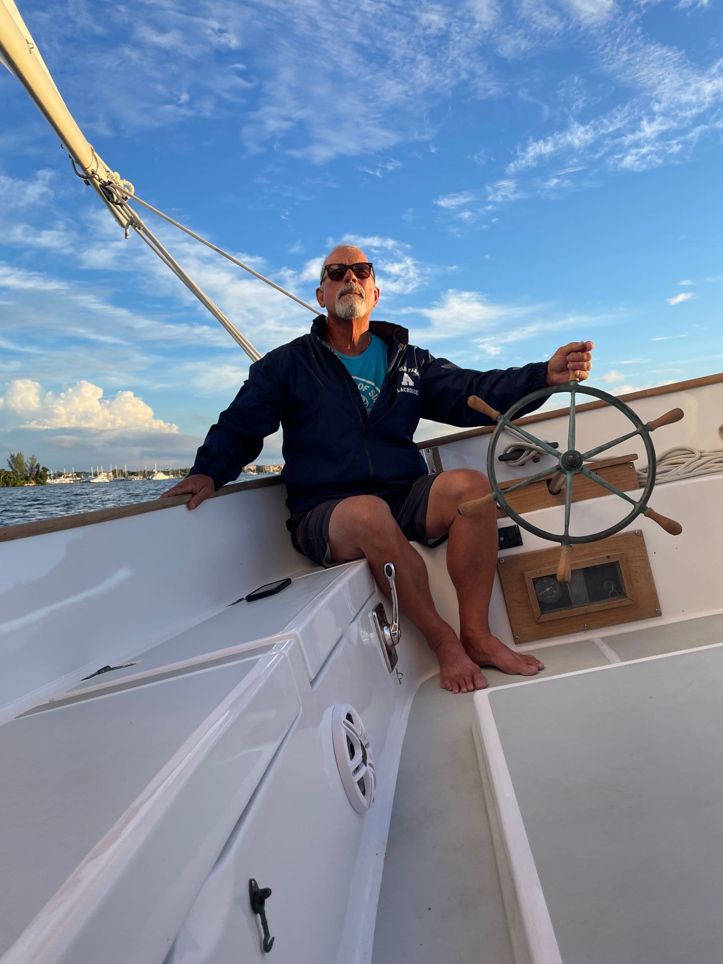 Sailing at Treasure Coast Sailing Adventures in Martin County  Florida