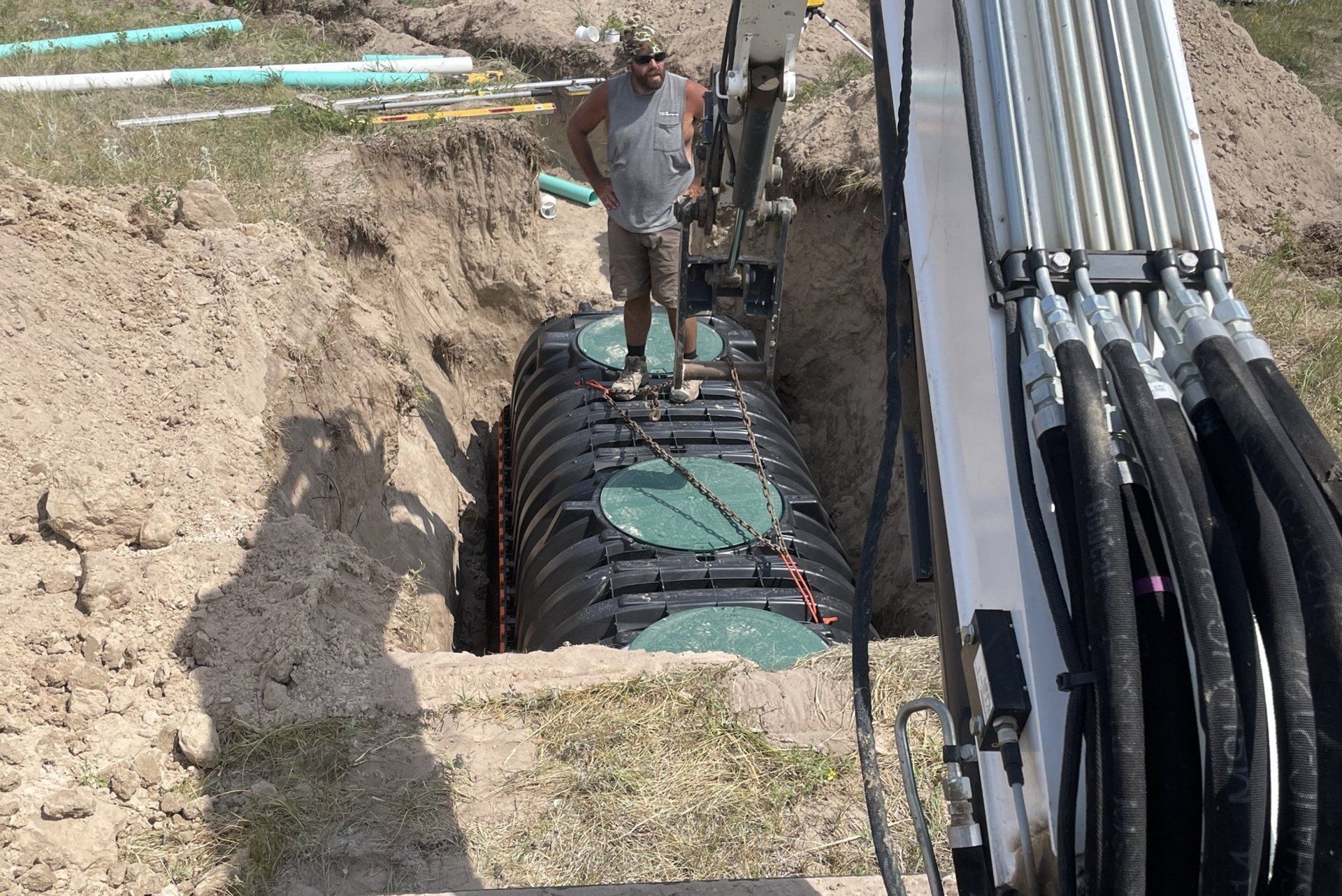 Septic installation