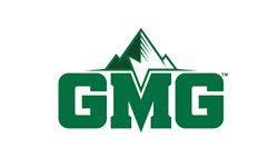 Green GMG logo with a mountain peak design.