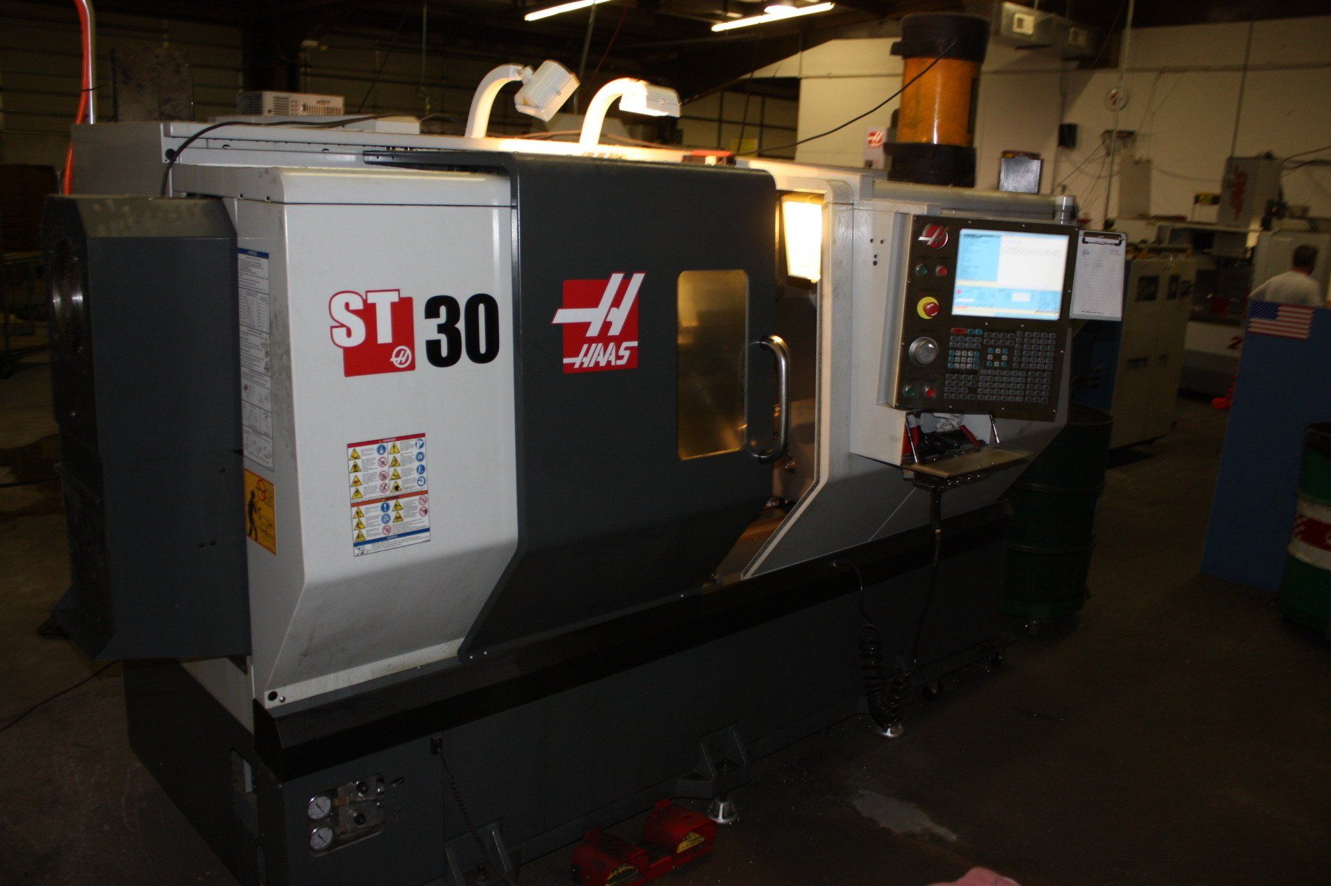 HAAS CNC lathe