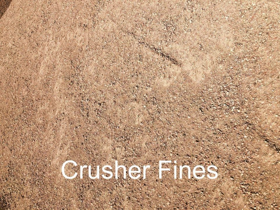 Crusher fines