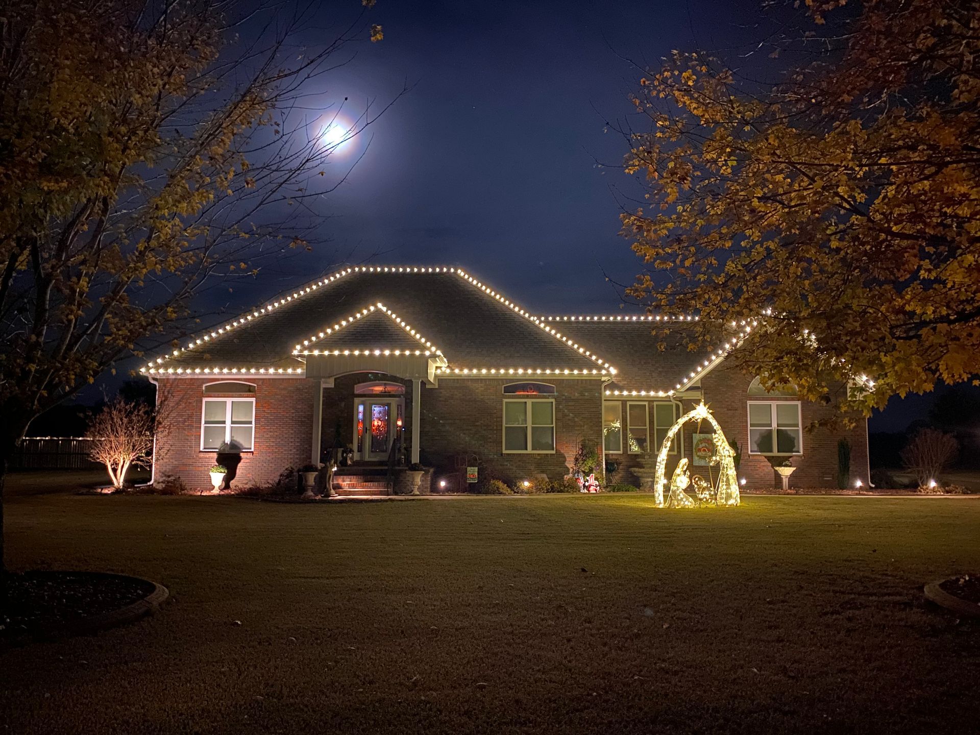 Outdoor holiday lights
