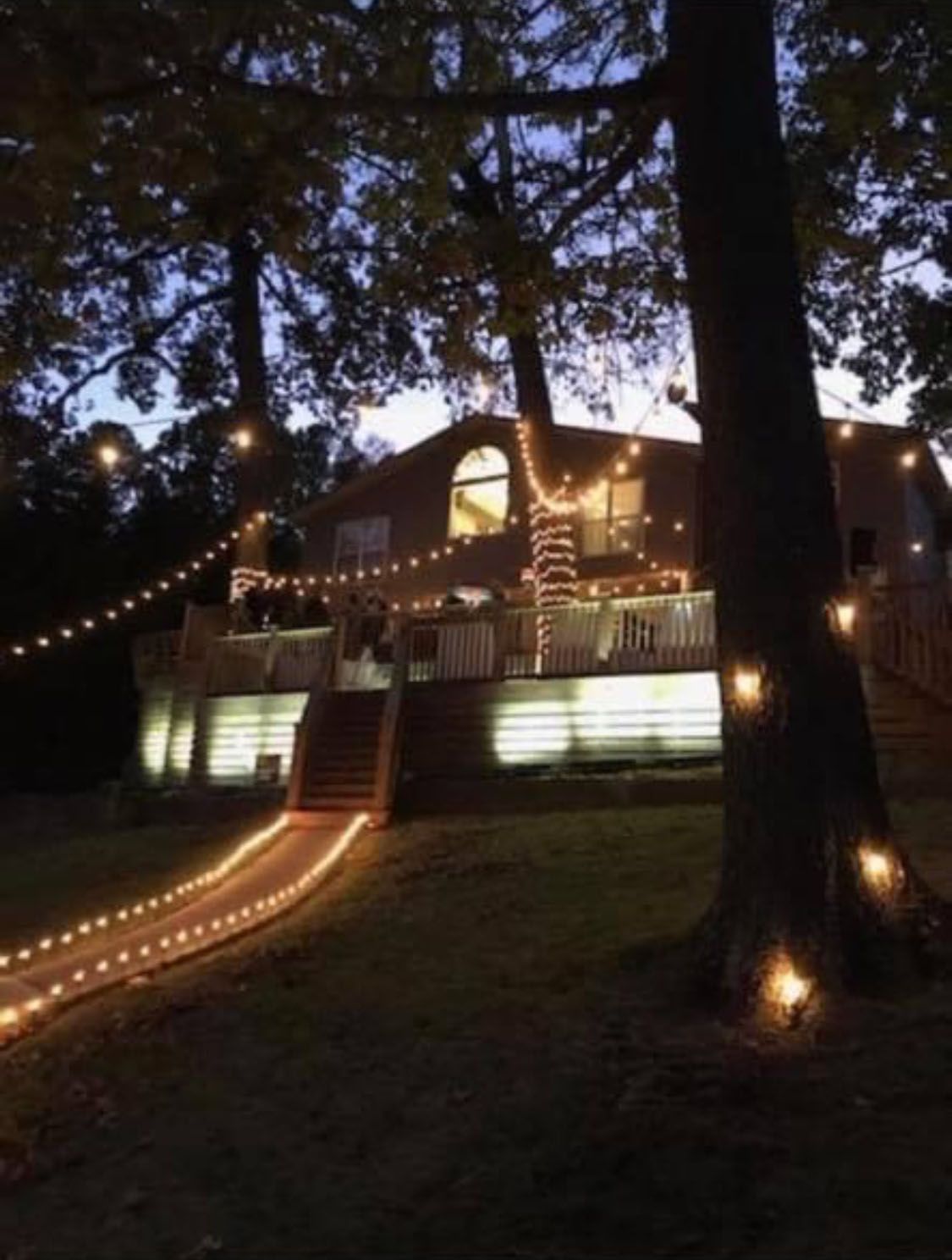 Outdoor holiday lights