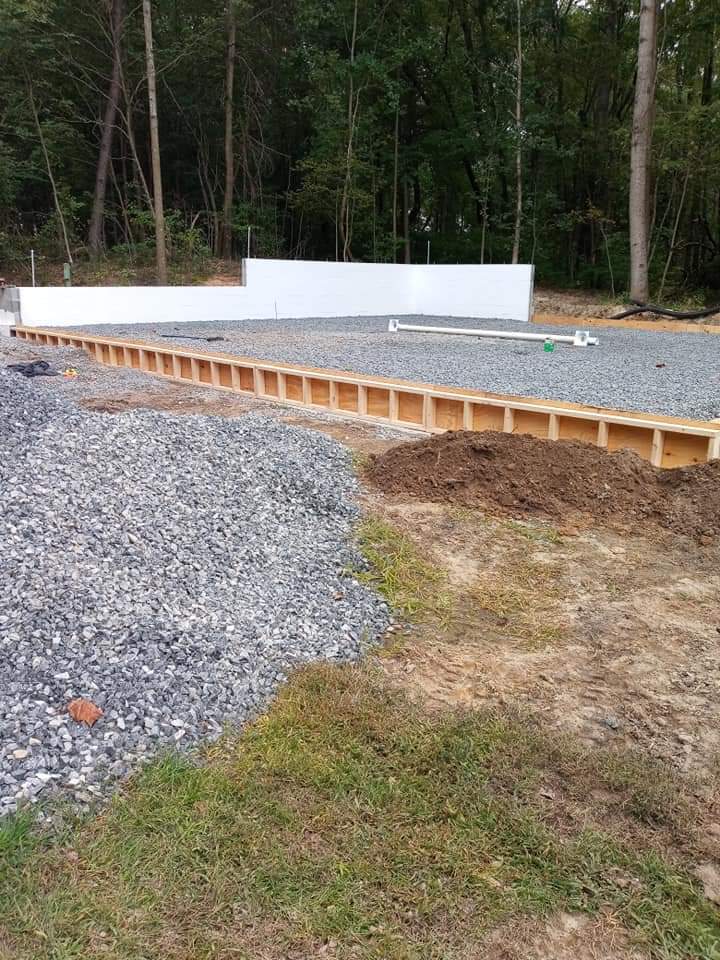 Foundation of a structure