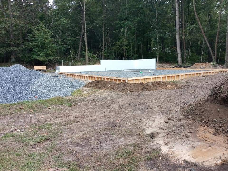 Foundation of a structure