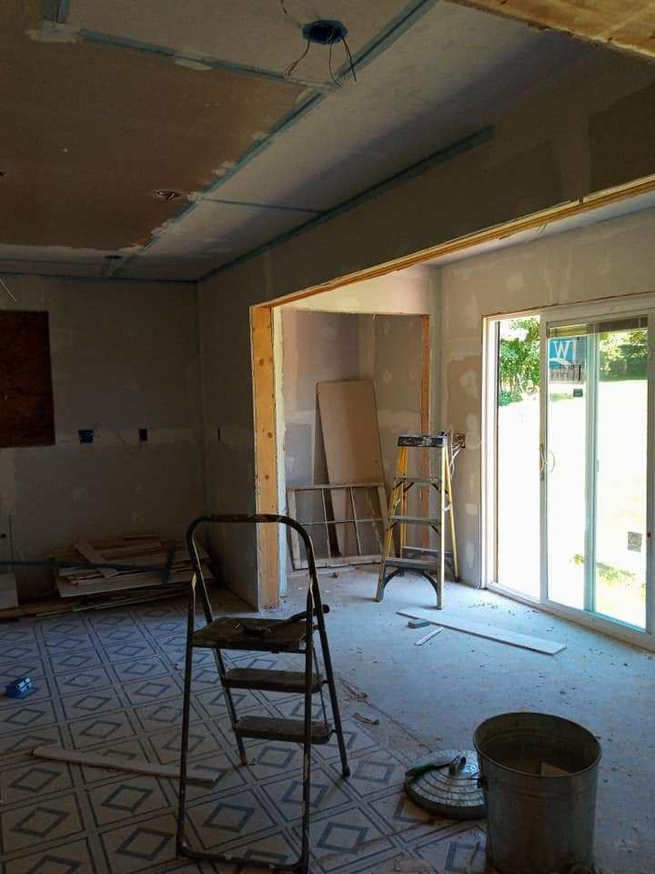 Room currently being remodeled