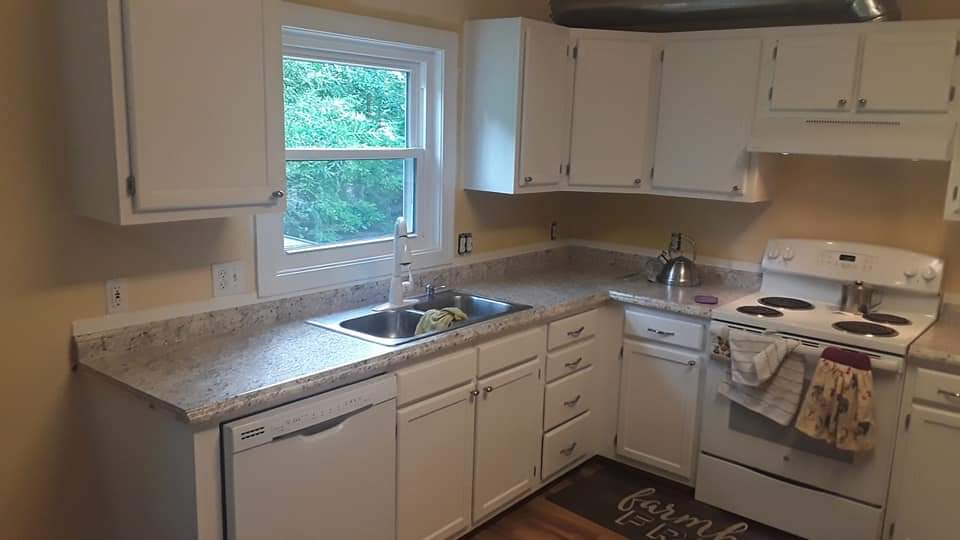 Residential kitchen after construction