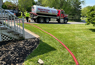 Septic camera inspection