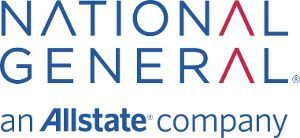 The logo for national general is an allstate company.