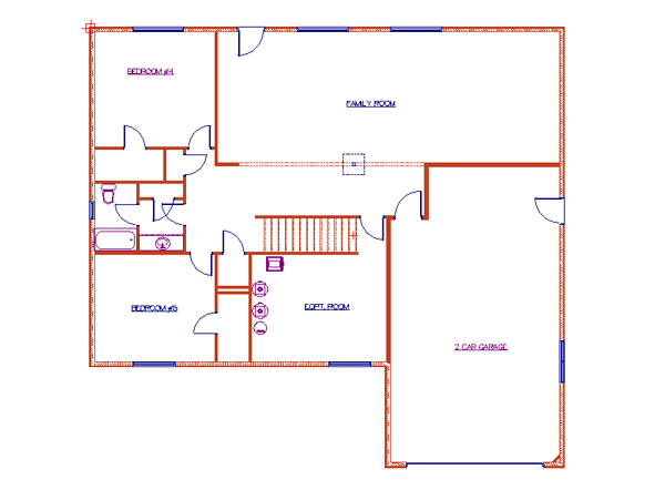 Riverside house floor plan