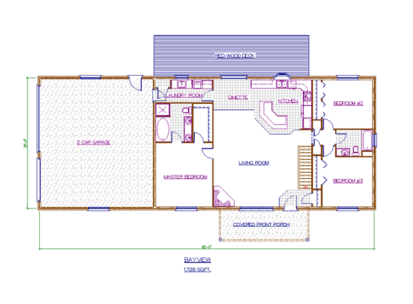 Bayview floor plan